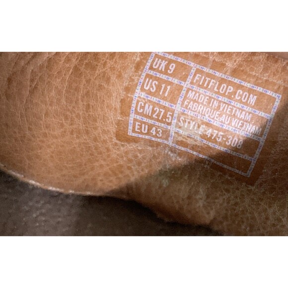 FitFlop Shoes Womens Size 11 Sandals Jeweled Snake Embossed Comfortable - Picture 4 of 7